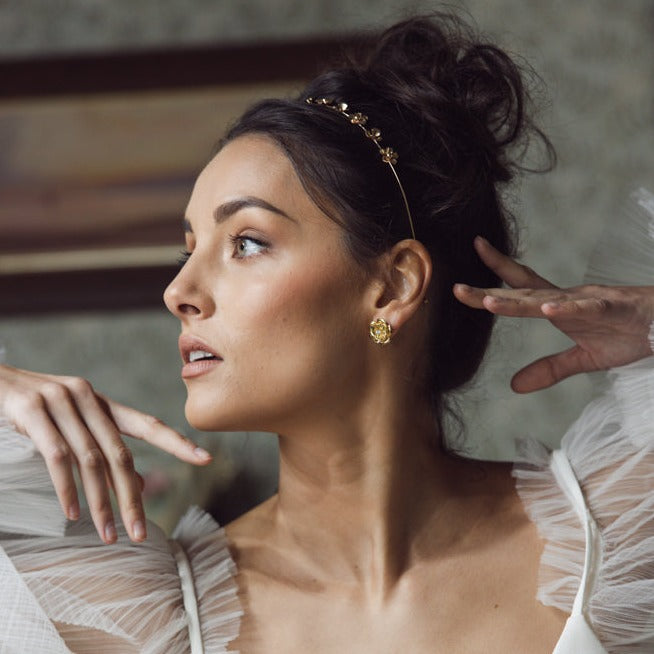 Amelia Headband - Gold