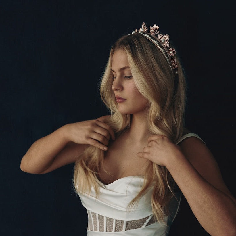 14K Rose Gold Sofia Crown