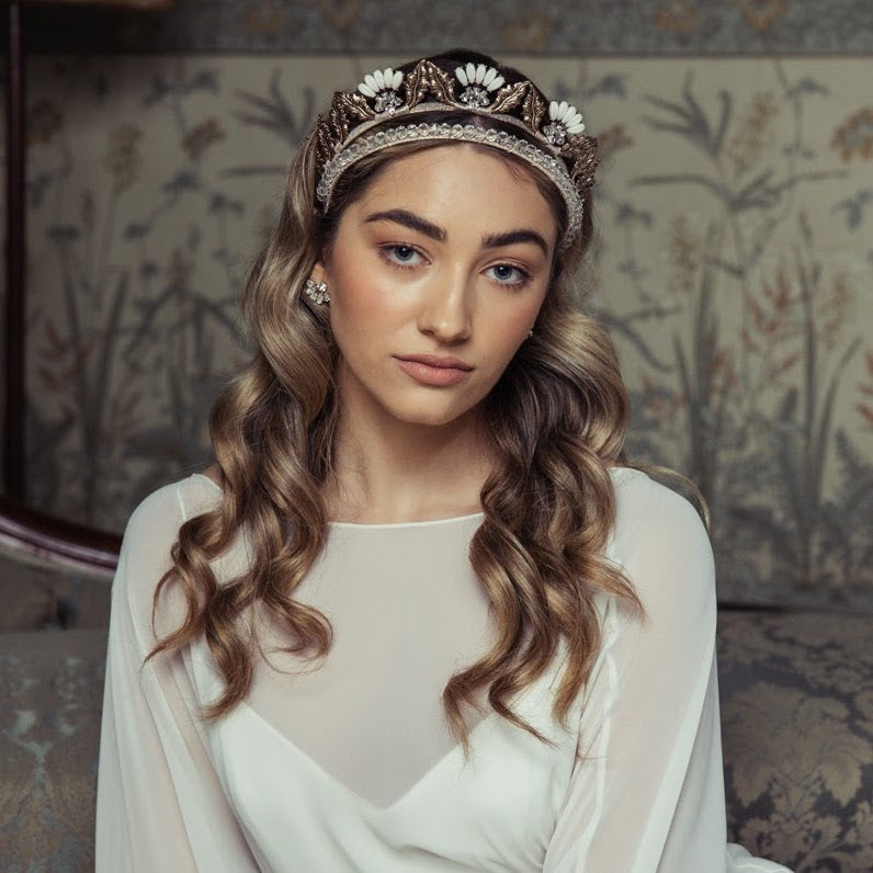 Amadi Headband - Clear Crystal