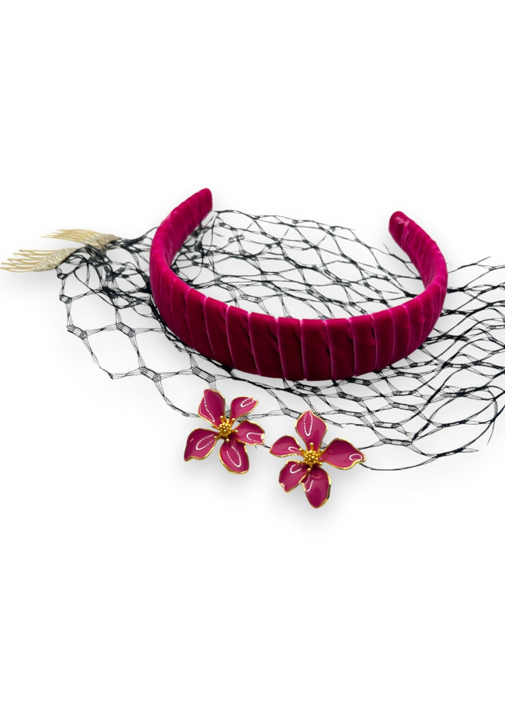 Vida Floral Earring - Pink