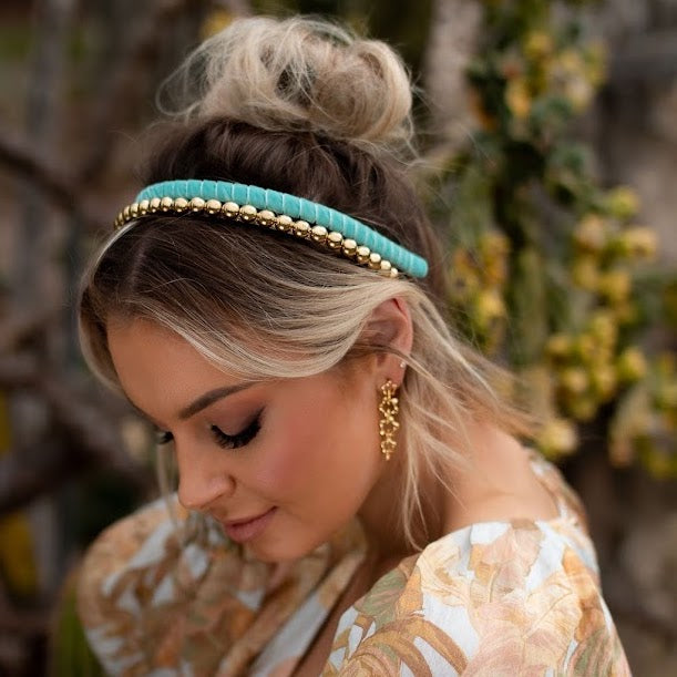 Aubrey Gold Headband