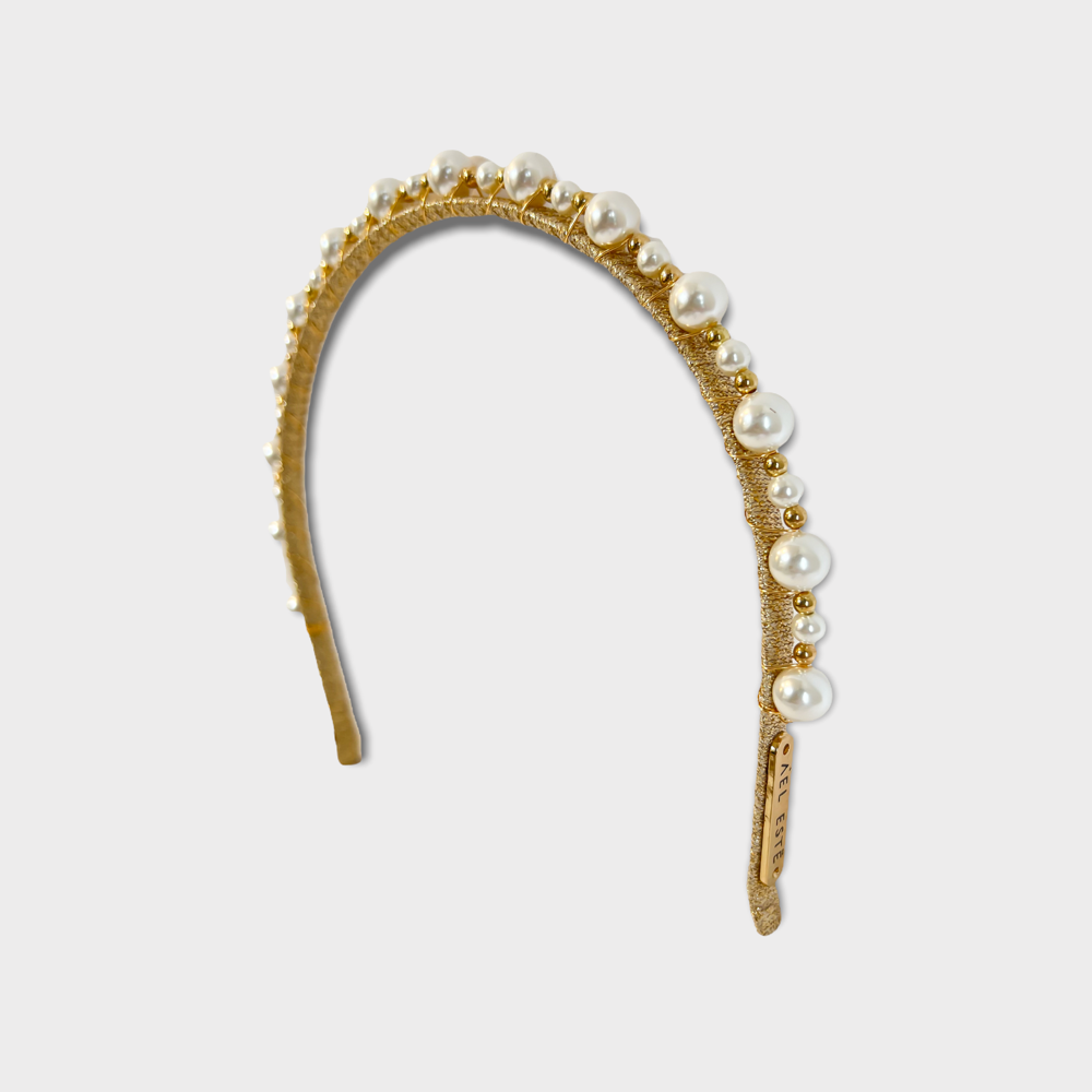 Gold Paris Headband