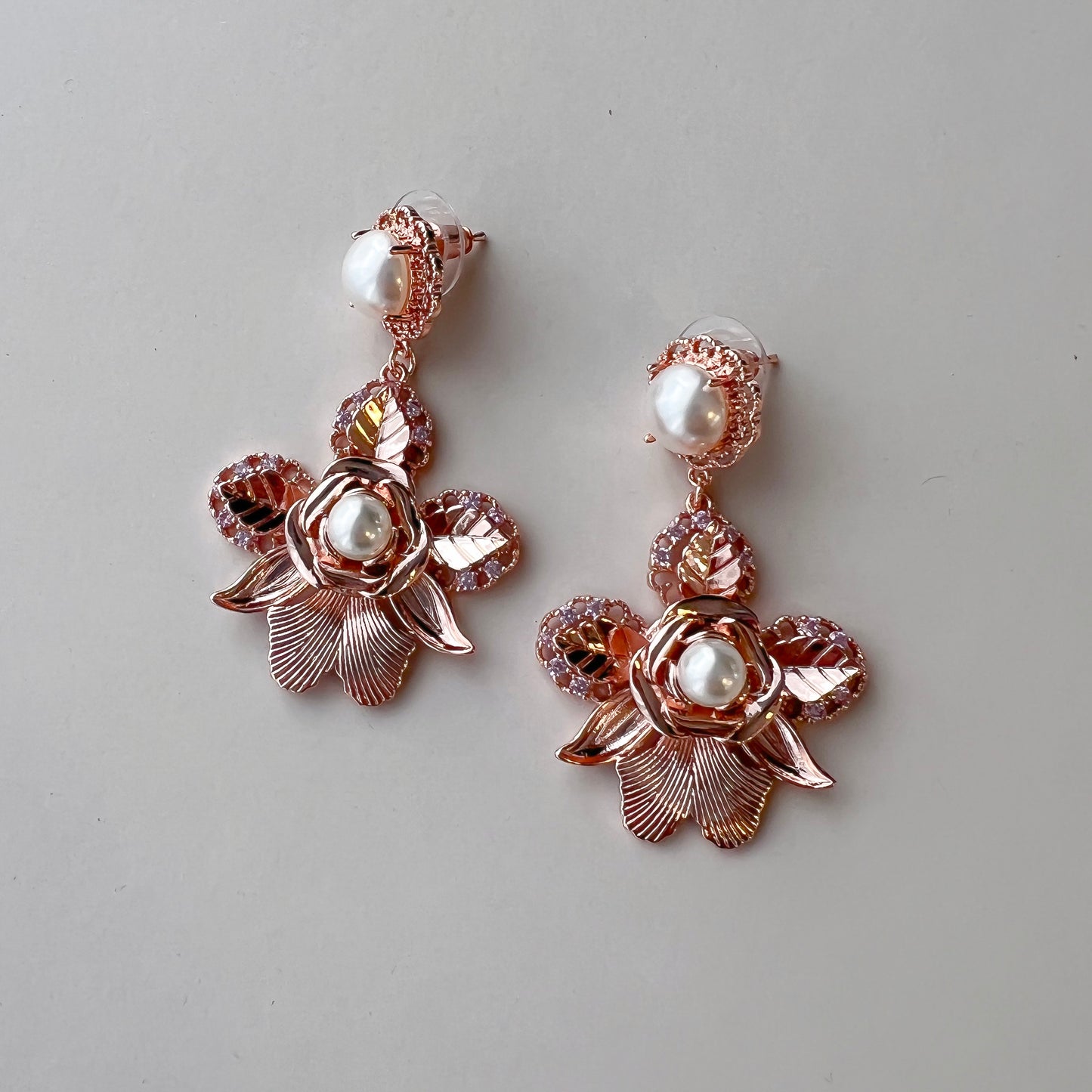 Rose Gold Sofia Earrings
