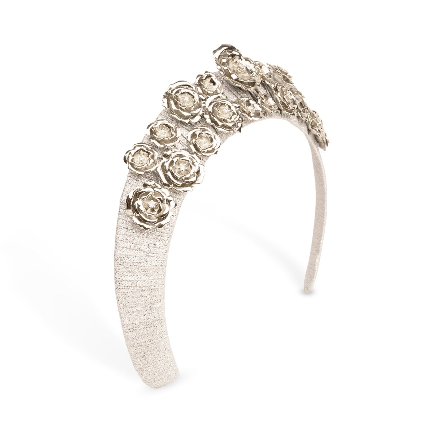 Gaia Floral Crown - Silver