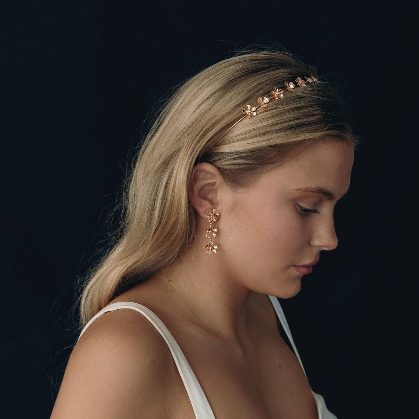 Amelia Headband - Gold