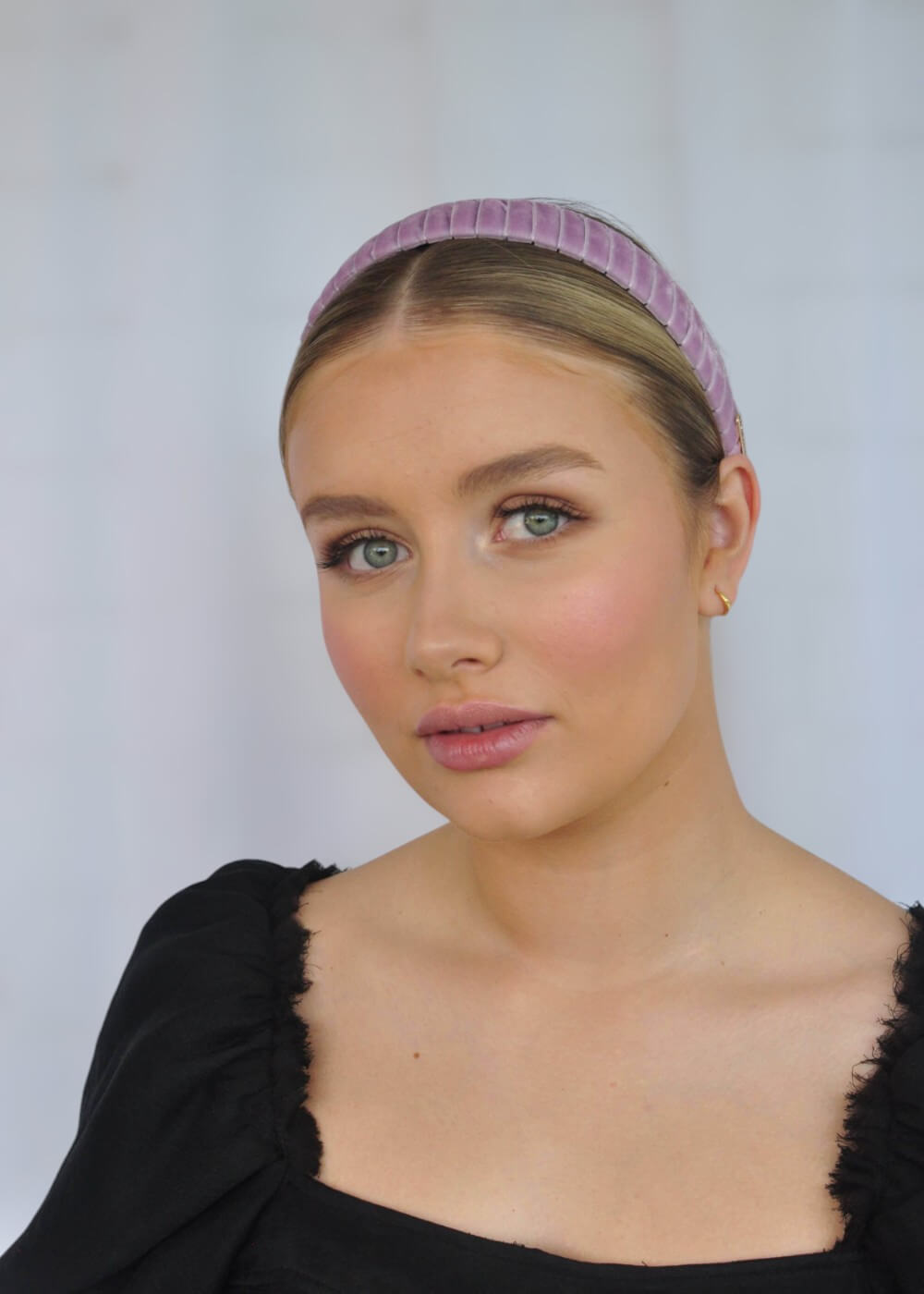 Aaliyah Wide Headband - Lilac