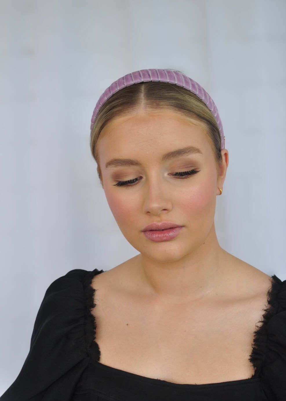 Aaliyah Wide Headband - Lilac