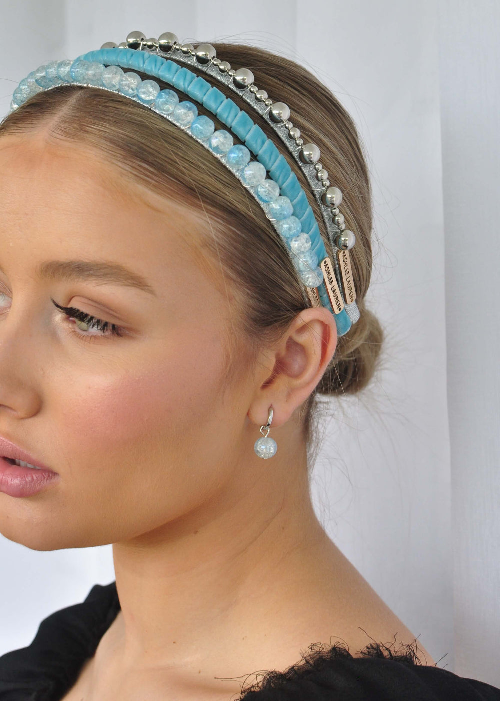 Kinsley Headband - Aqua