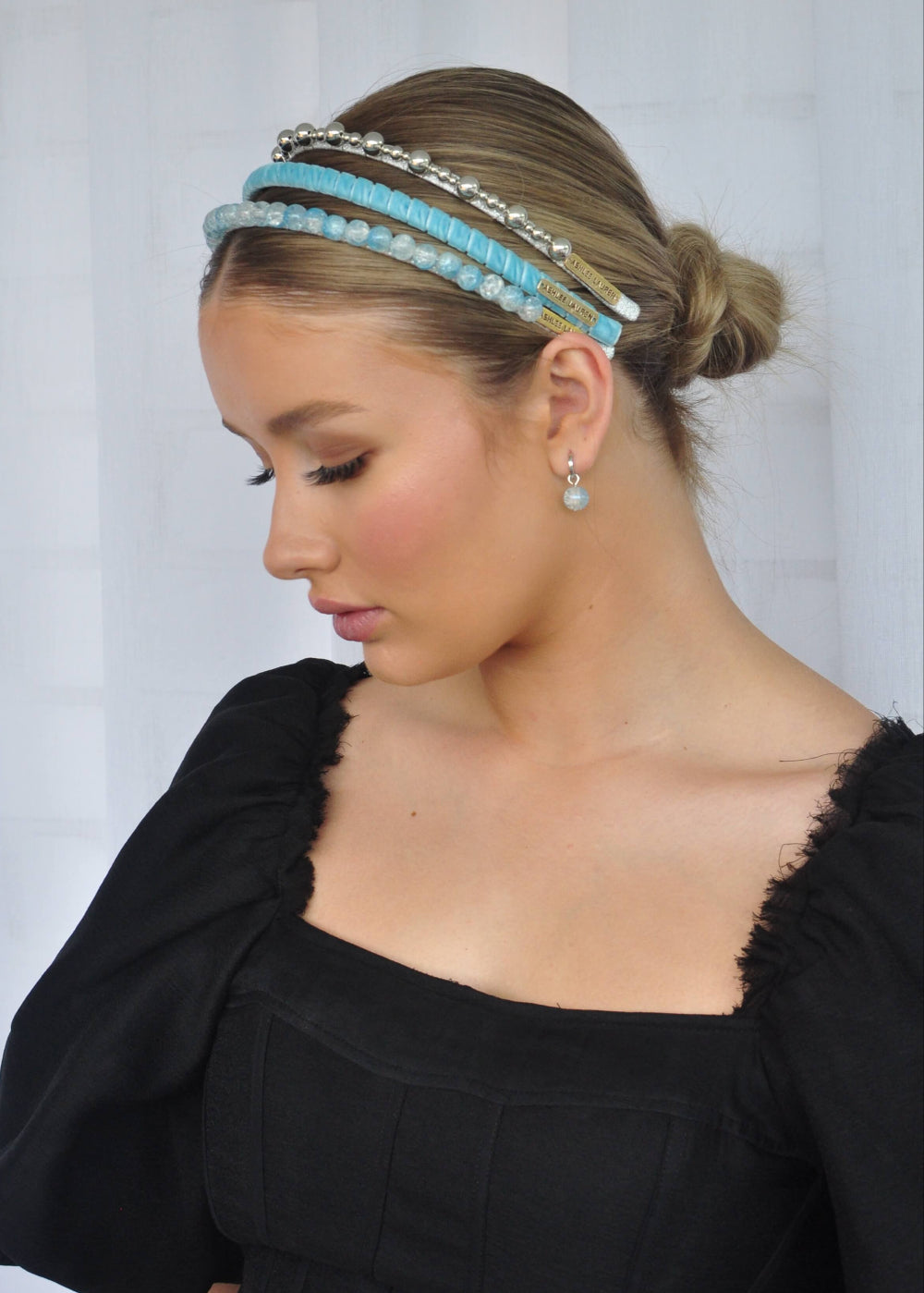 Kinsley Headband - Aqua