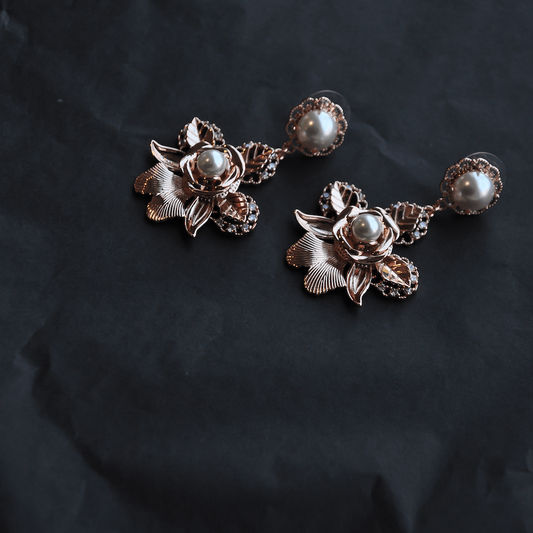 Rose Gold Sofia Earrings