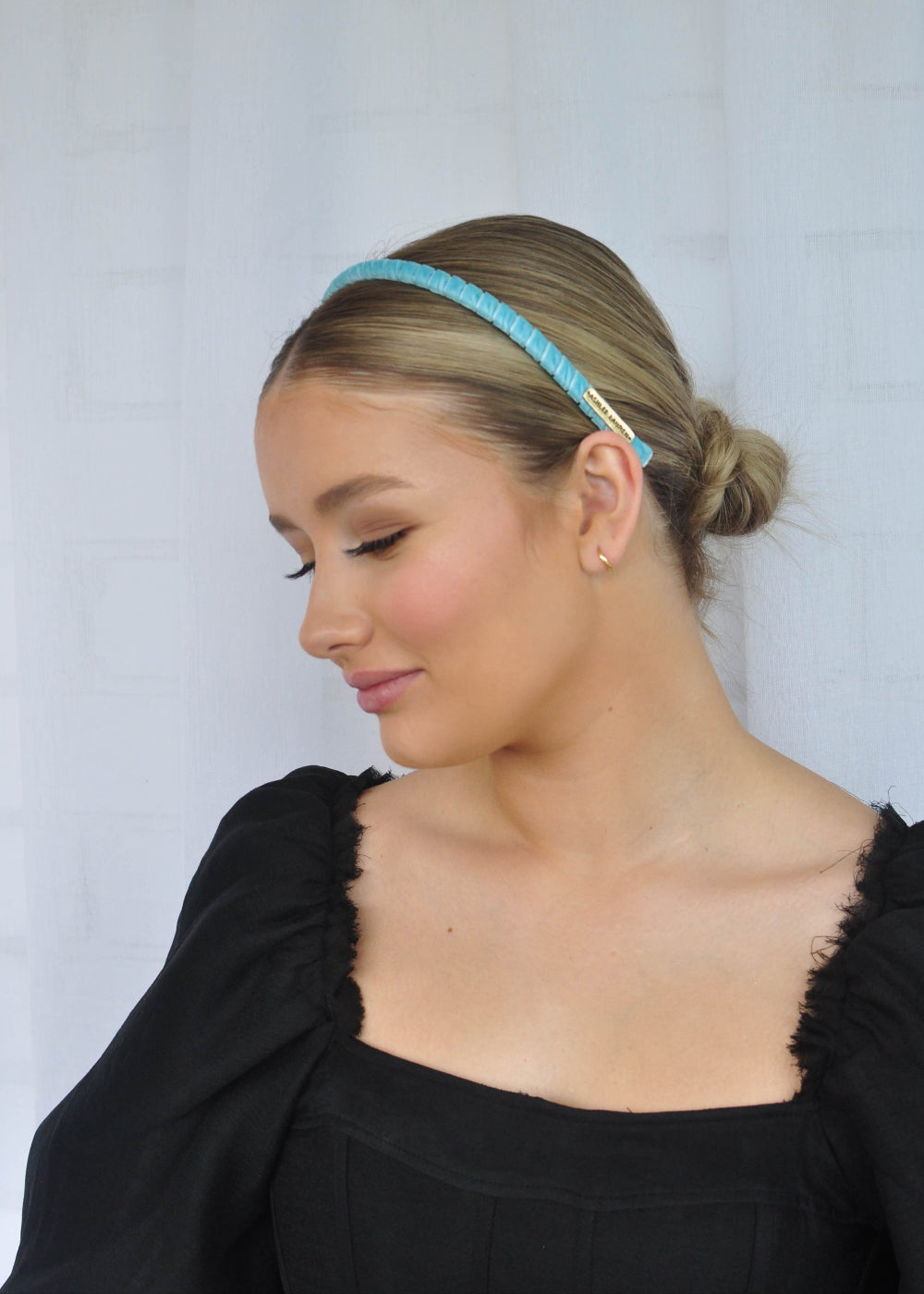 Kinsley Headband - Aqua