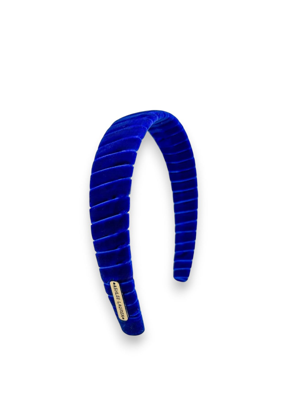 Aaliyah Wide Headband - Cobalt
