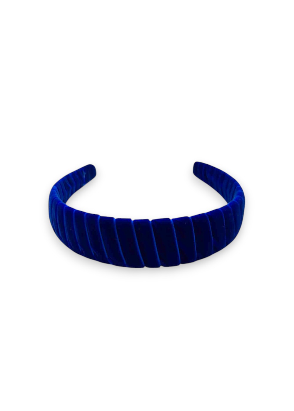 Aaliyah Wide Headband - Cobalt