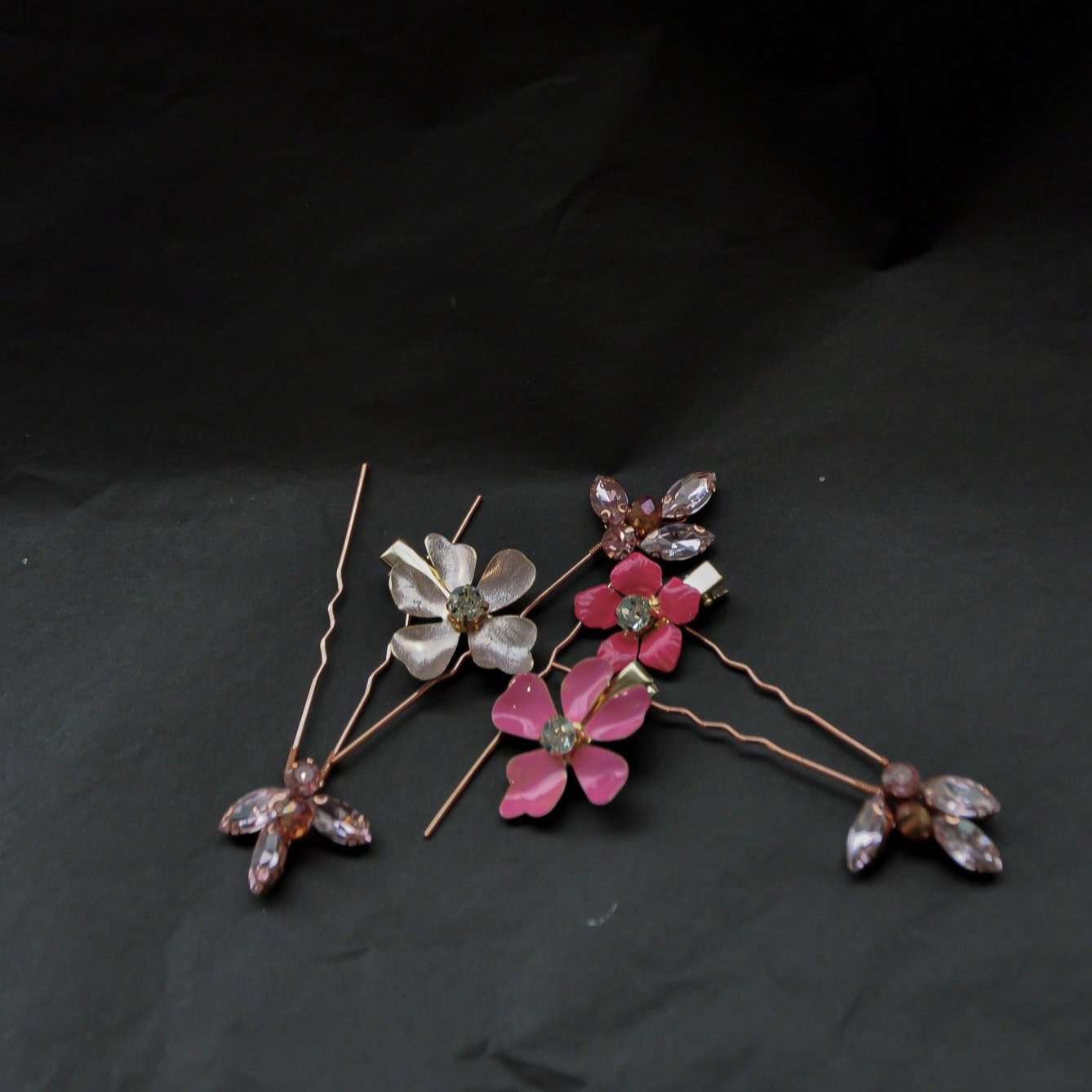 Posey Floral Comb + Pin Set