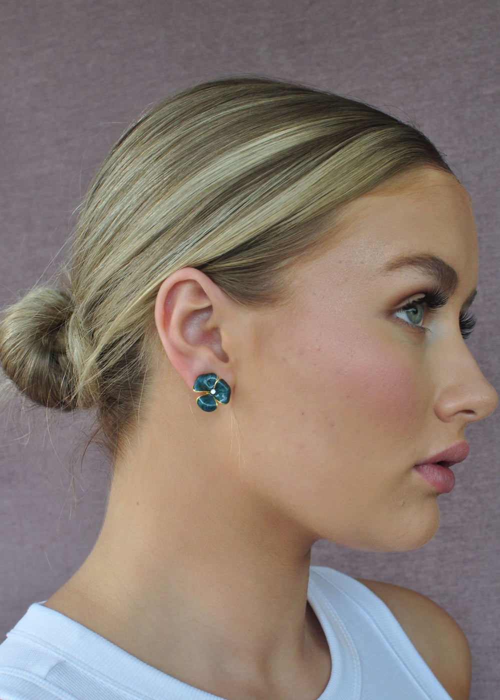 Evie Earring - Emerald