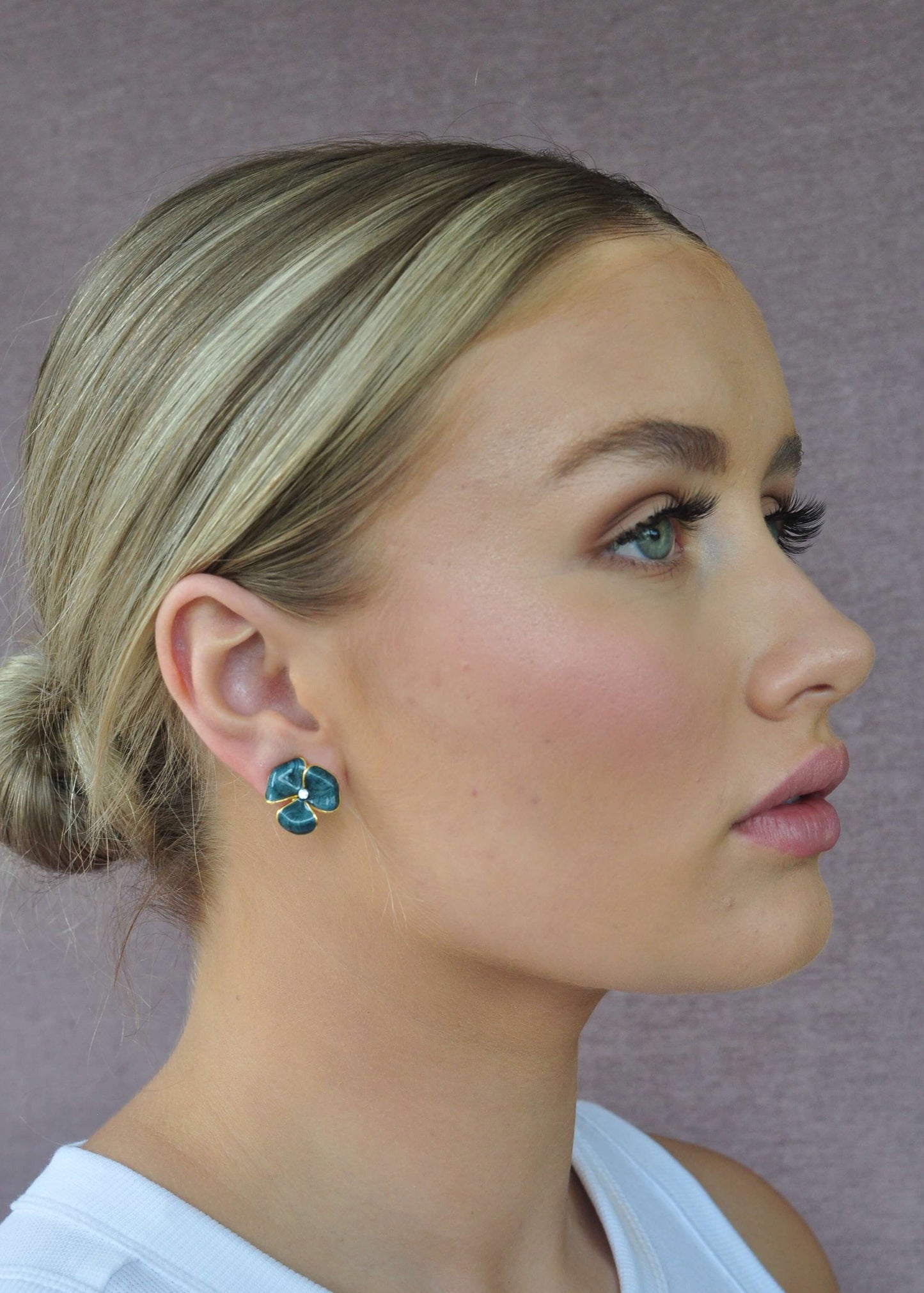 Evie Earring - Emerald