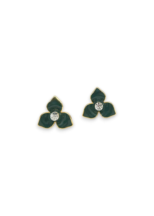 Ivy Earring - Emerald