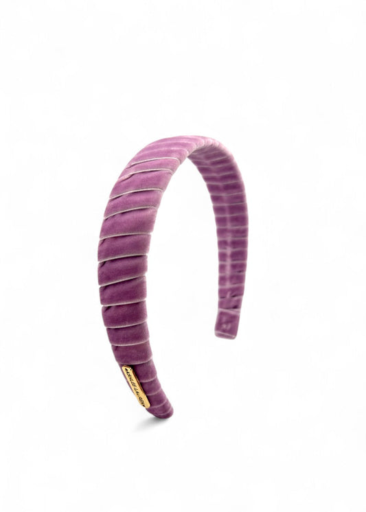 Aaliyah Wide Headband - Lilac