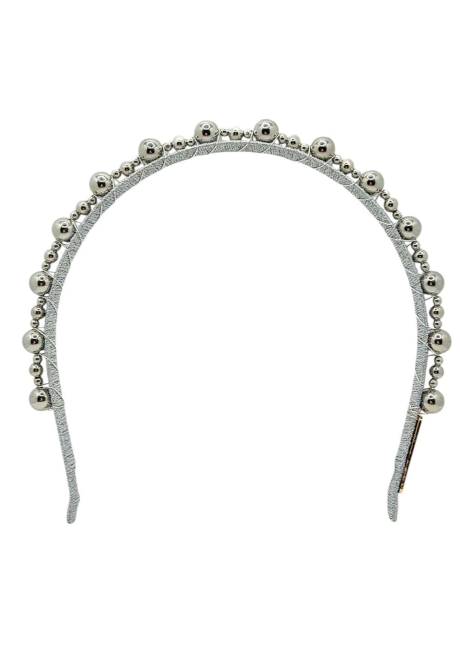 Lucy Headband - Silver