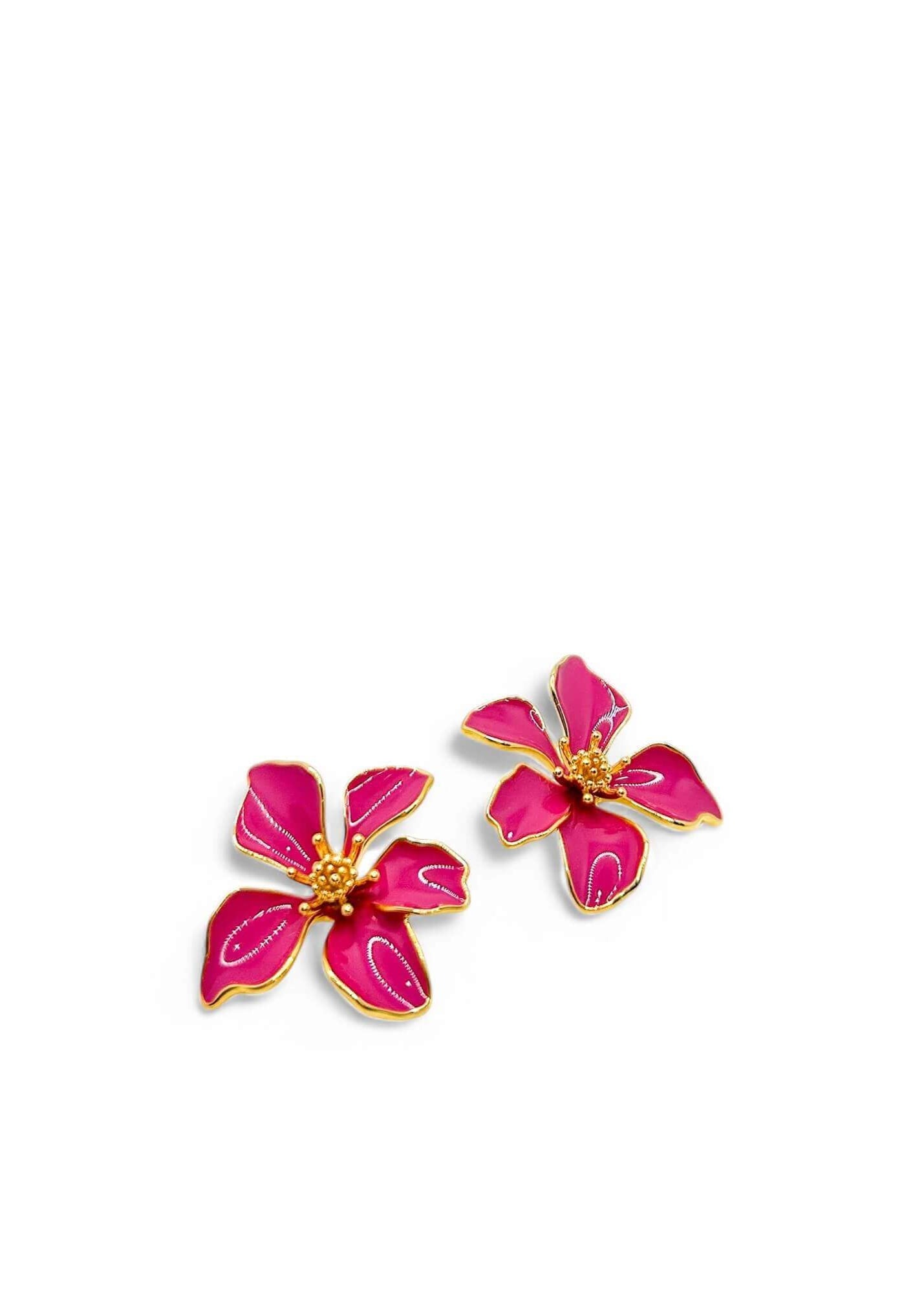 Vida Floral Earring - Pink