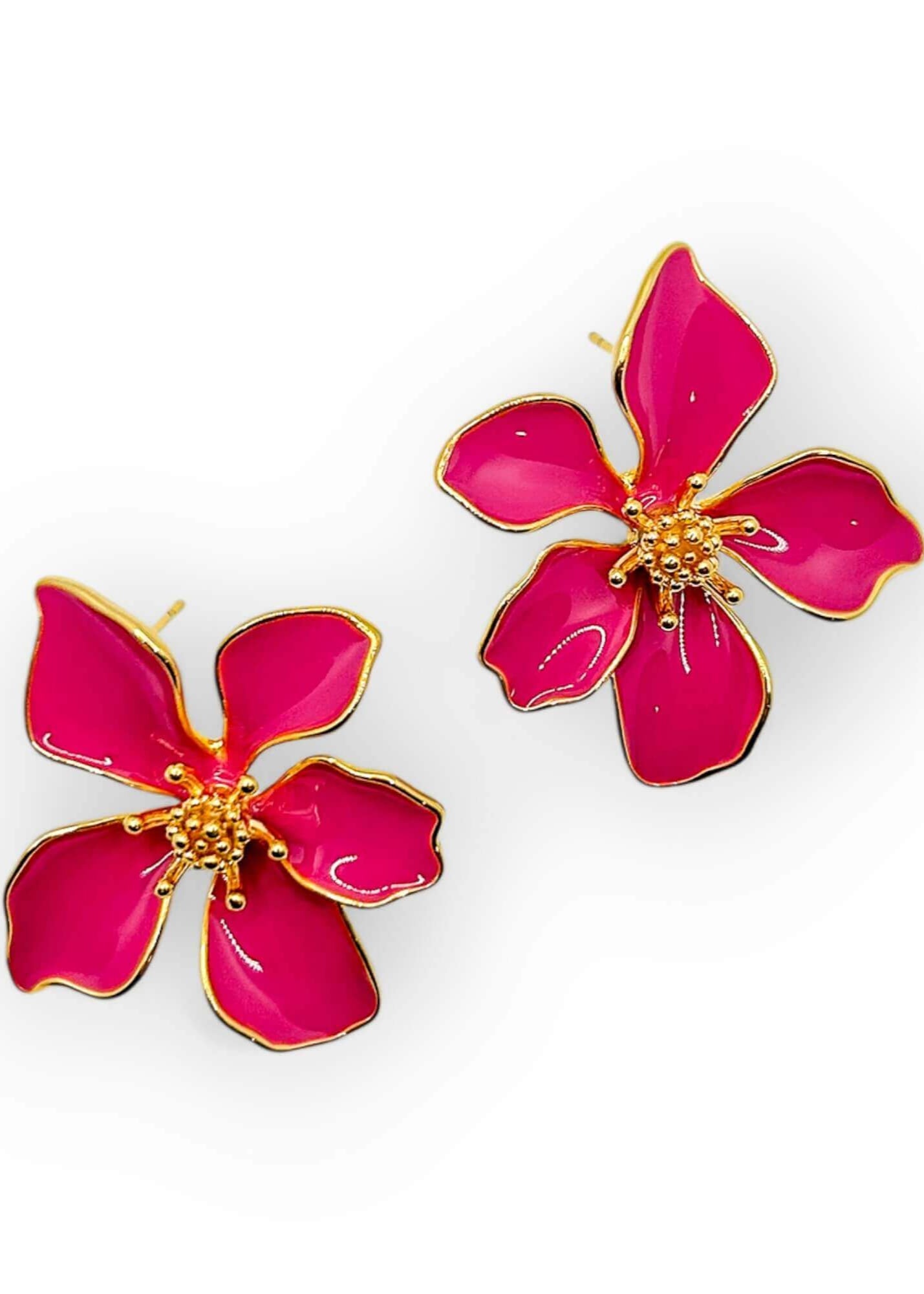 Vida Floral Earring - Pink