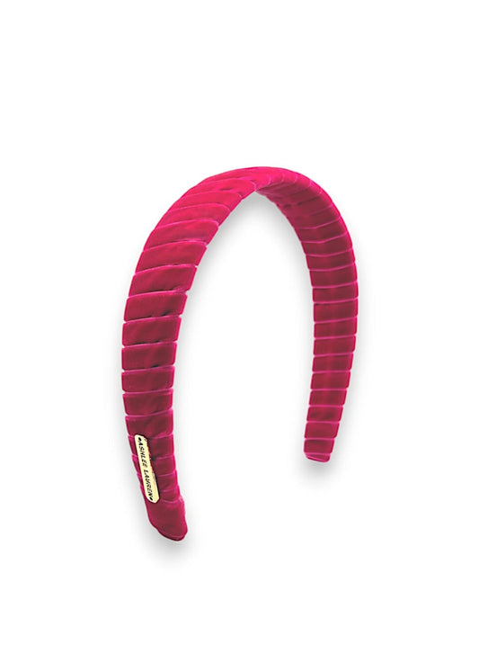Aaliyah Wide Headband - Pink