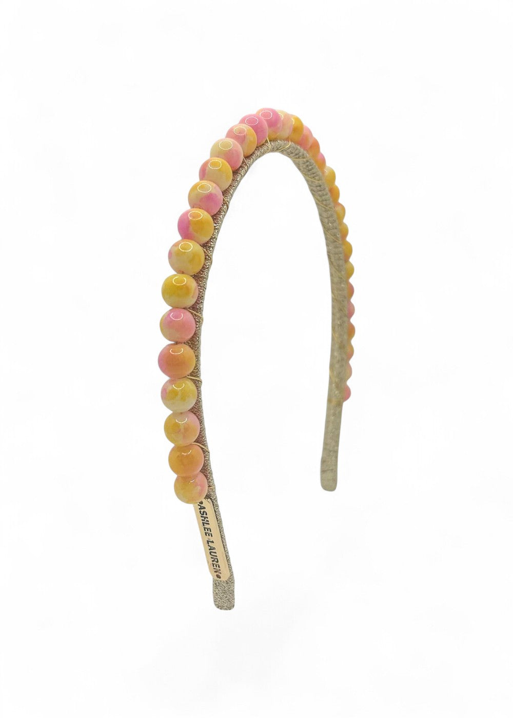 Hettie Headband - Pink + Yellow