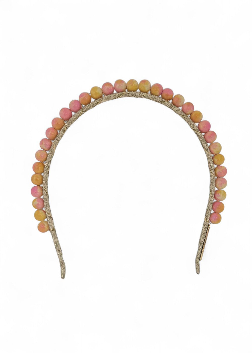 Hettie Headband - Pink + Yellow