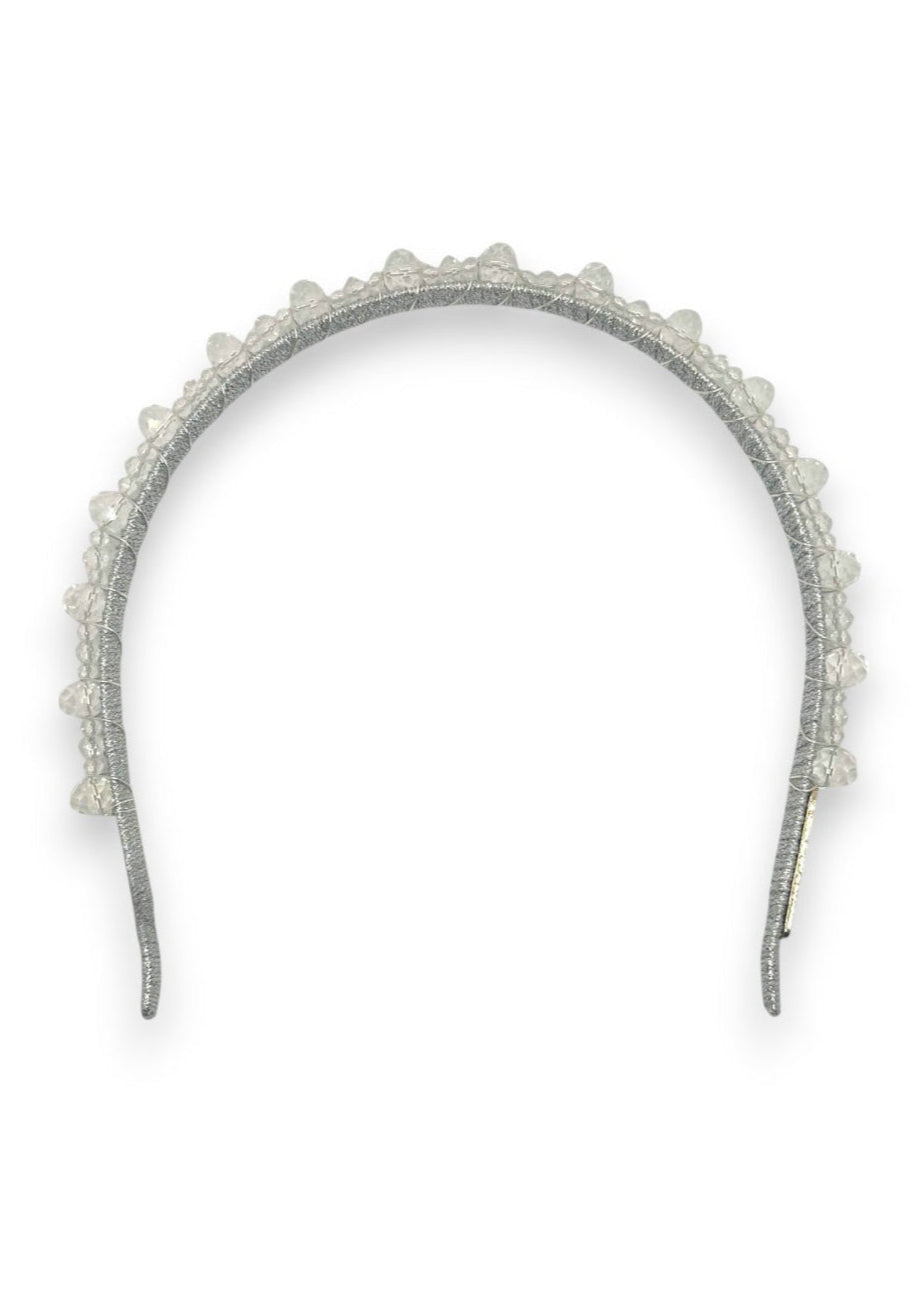 Lucy Headband - Clear Crystal
