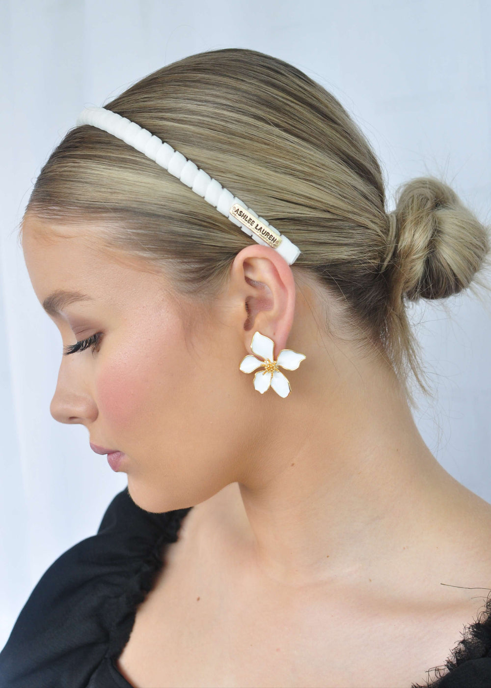 Kinsley Headband - White