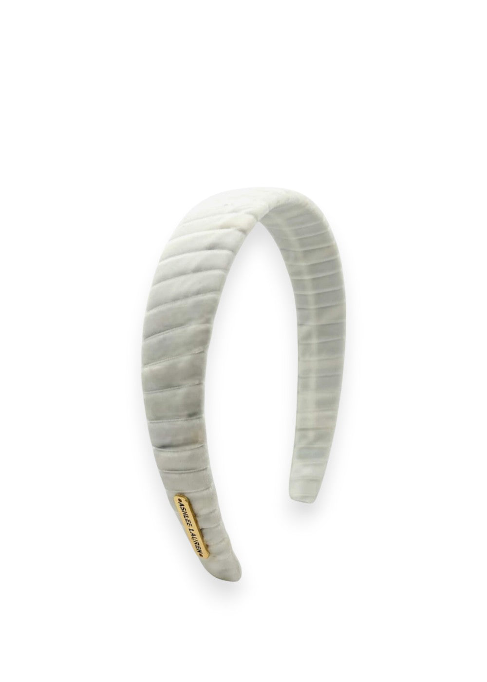 Aaliyah Wide Headband - White