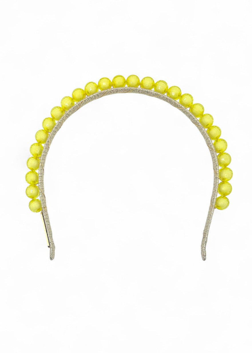 Chloe Headband - Yellow