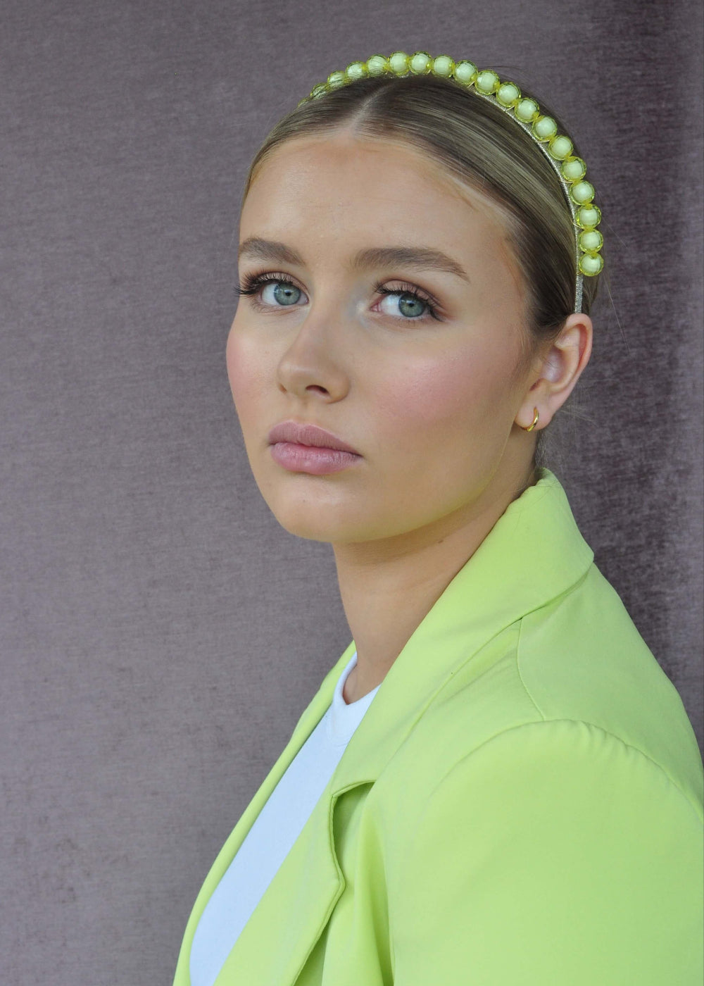 Chloe Headband - Yellow