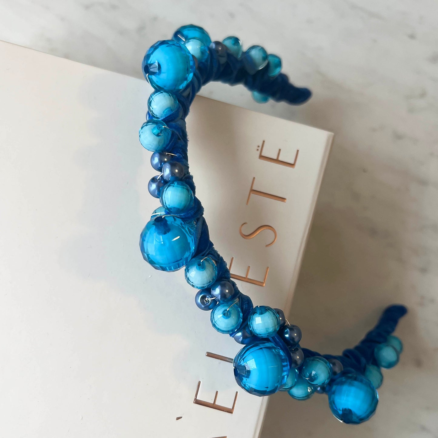 SYLVIE HEADBAND - BLUE